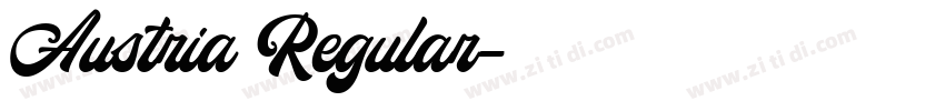 Austria Regular字体转换 Austria Regular字体转换
